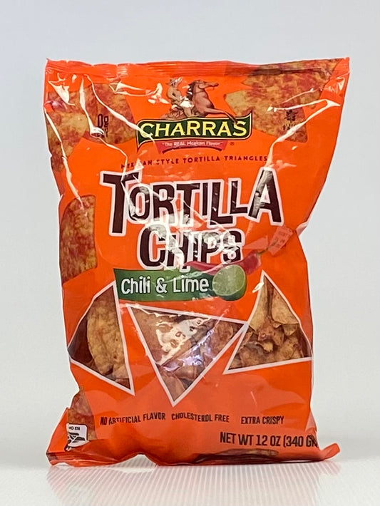 Charras Chips de tortilla au chili et lime