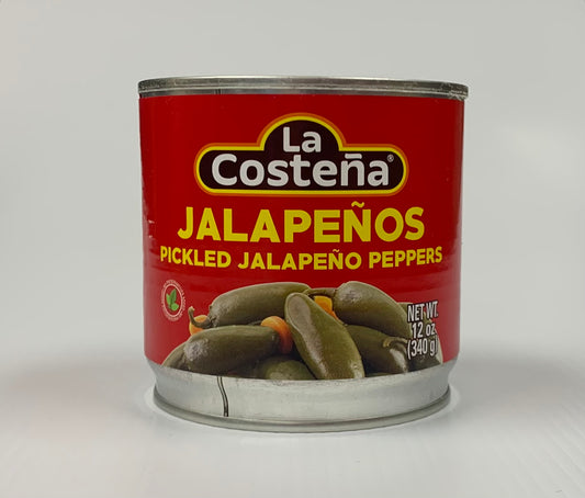 La Costeña Jalapeños entiers