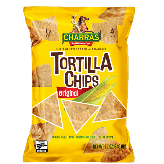 Charras Chips de tortilla original